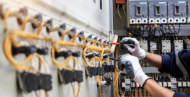 Professional Electrician technician working in Orchard Hills, PA
